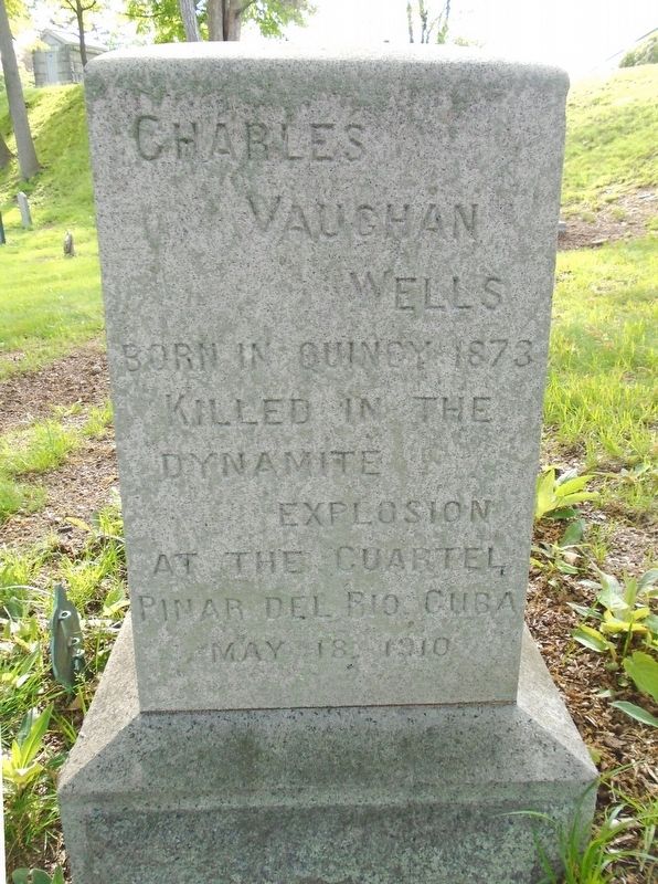 Charles Vaughan Wells Marker image. Click for full size.