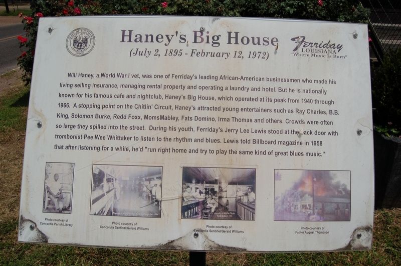 Haney's Big House Marker image. Click for full size.