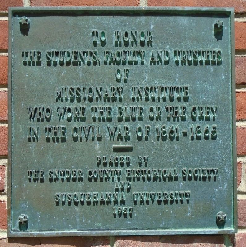Civil War Memorial Marker. Click for full size. Civil War Memorial Marker image. Click for full size.