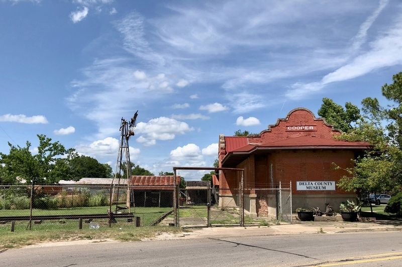 Former depot - now the Delta County Patterson Memorial Museum. image. Click for full size.