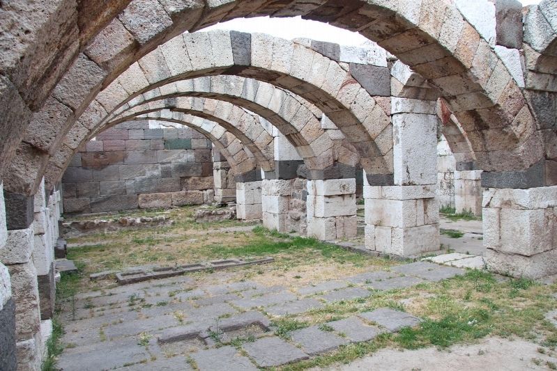 The Basement of the West Portico. Click for full size. The Basement of the West Portico image. Click for full size.