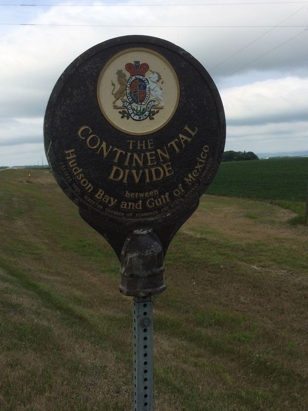 The Continental Divide Marker Marker. Click for full size. The Continental Divide Marker Marker image. Click for full size.