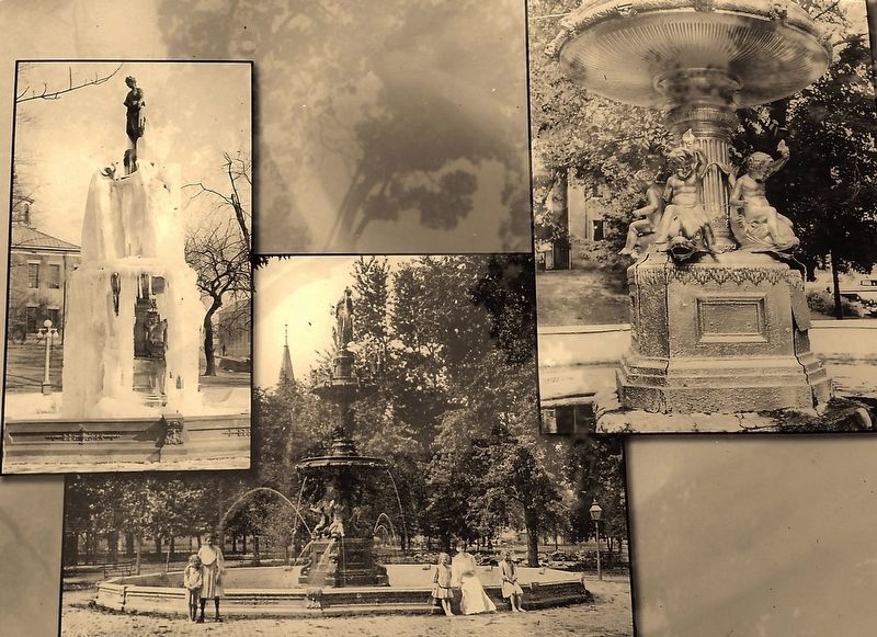 Central Park Fountain Marker (<i>photo detail</i>). Click for full size. Central Park Fountain Marker (<i>photo detail</i>) image. Click for full size.