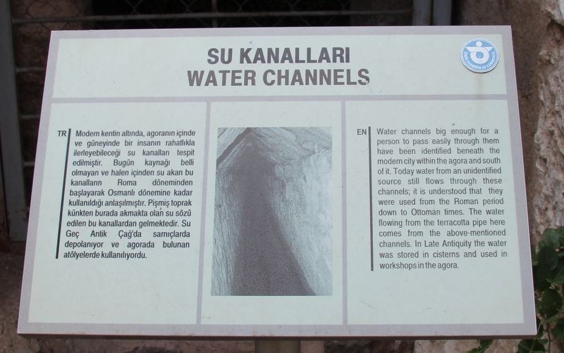 Water Channels Marker. Click for full size. Water Channels Marker image. Click for full size.