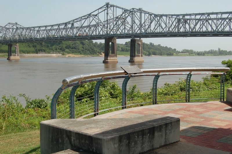 Great Mississippi River Flood Marker image. Click for full size.