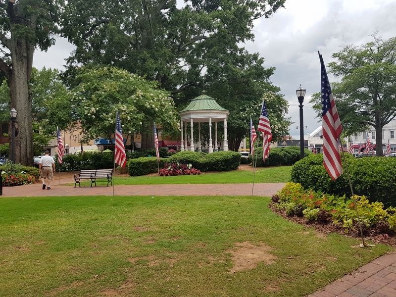 An additional view of Glover Park and its gazebo image. Click for full size.