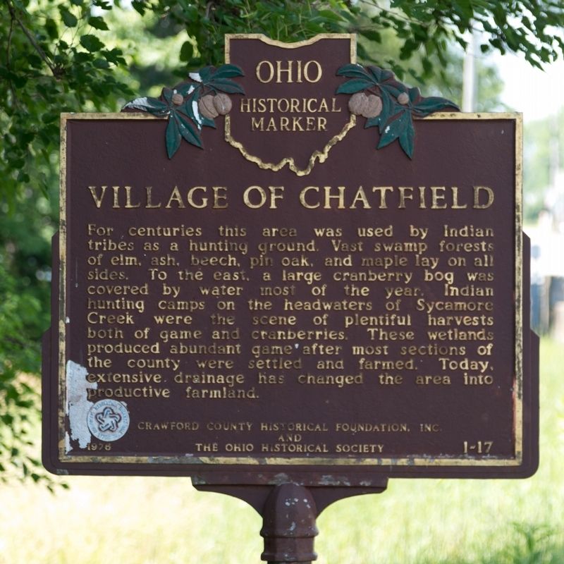 Village of Chatfield Marker image. Click for full size.