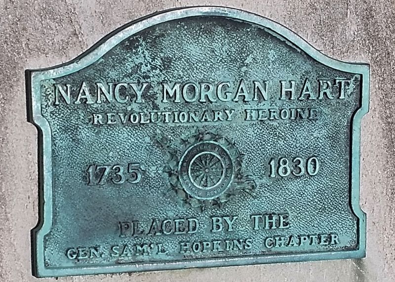 Nancy Morgan Hart Marker image. Click for full size.