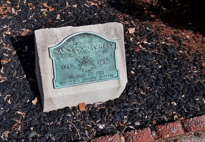 Nancy Morgan Hart Marker (<i>wide view</i>) image. Click for full size.