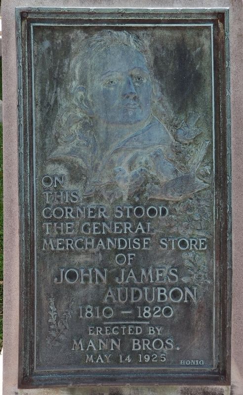 John James Audubon Store Site Marker image. Click for full size.