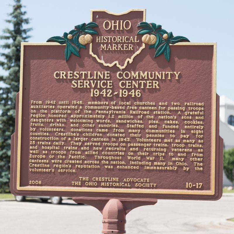 Crestline Community Service Center Marker image. Click for full size.