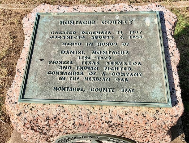 Montague County Marker image. Click for full size.