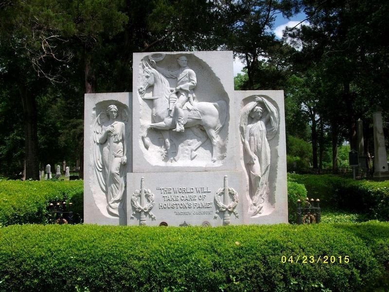 Sam Houston Grave Side 2 image. Click for full size.