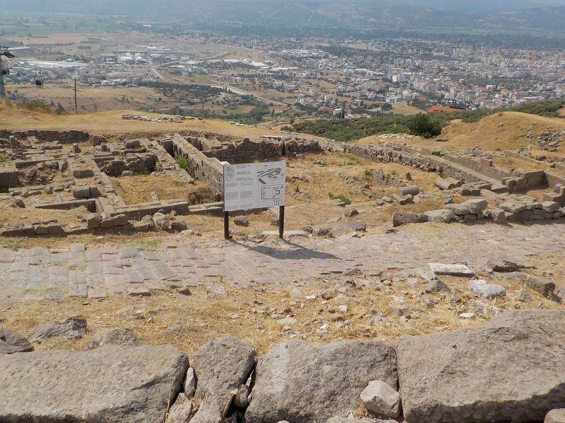 Pergamon Acropolis Marker. Click for full size. Pergamon Acropolis Marker image. Click for full size.