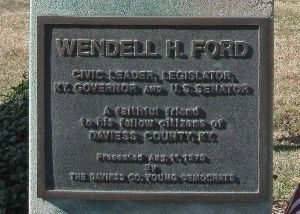 Wendell H. Ford Marker image. Click for full size.