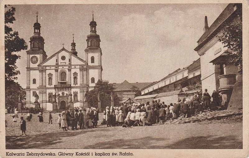 <i>Kalwaria Zebrzydowska, Glowny Kościoł i Kaplica św. Rafala</i> image. Click for full size.