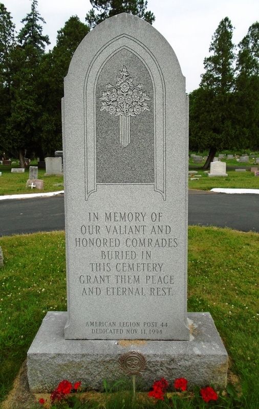 Veterans Memorial. Click for full size. Veterans Memorial image. Click for full size.