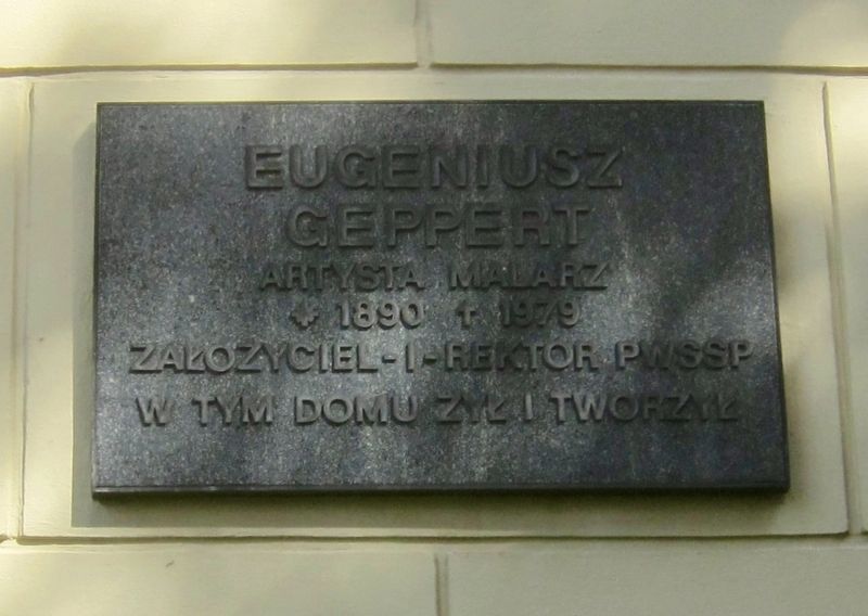 Eugiusz Geppert Marker image. Click for full size.