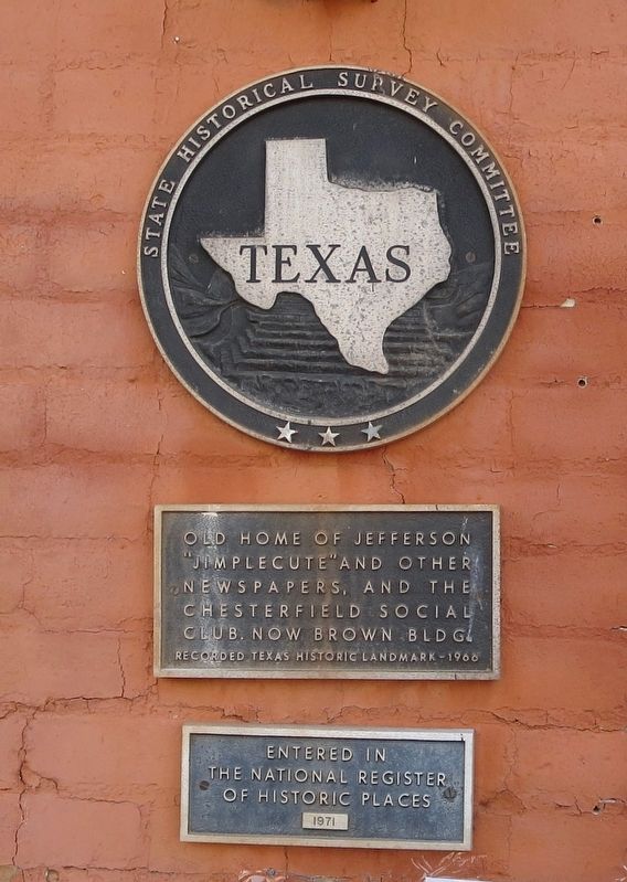 Brown Building Marker image. Click for full size.