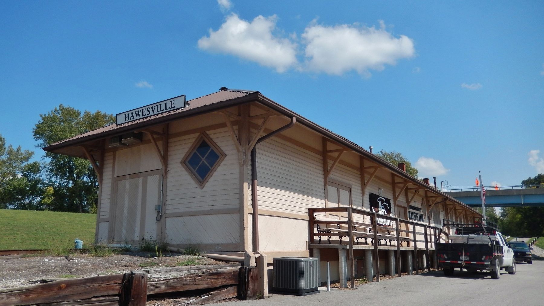 Hawesville Railroad Station image. Click for full size.