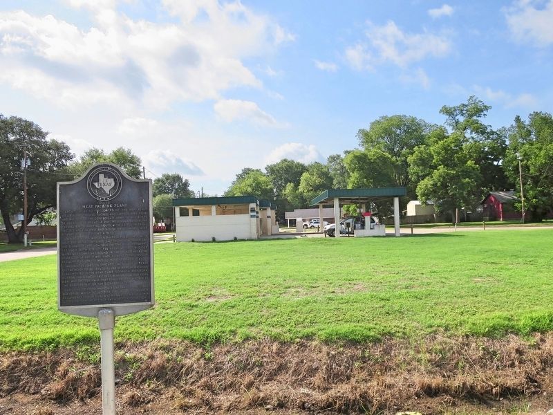 Civil War Meat Packing Plant Marker. Click for full size. Civil War Meat Packing Plant Marker image. Click for full size.