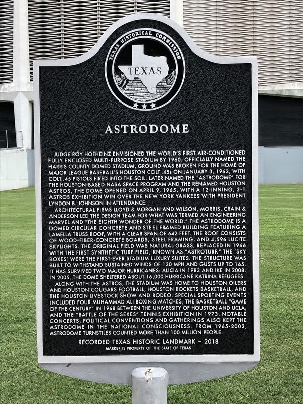 Astrodome Marker image. Click for full size.