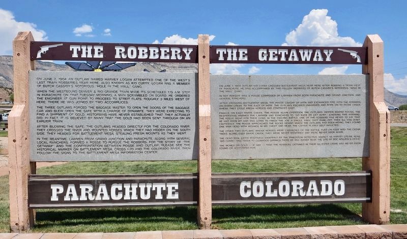 The Robbery - The Getaway Marker image. Click for full size.
