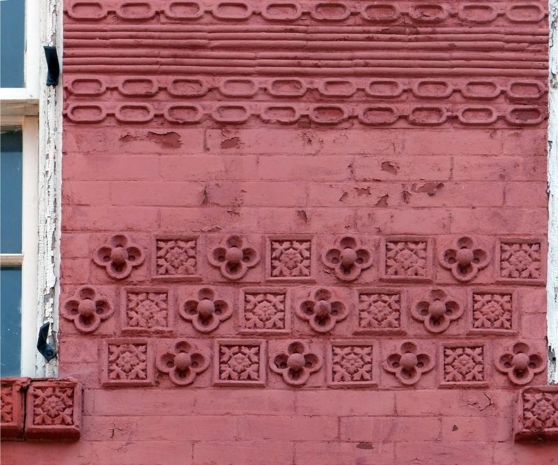 Fancy Brick Work<br>Samuel Hargrove House image. Click for full size.