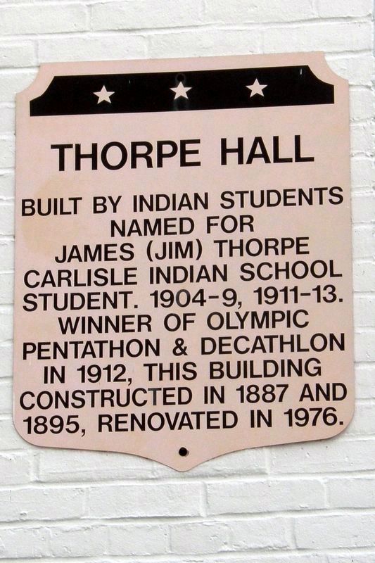 Thorpe Hall Marker image. Click for full size.