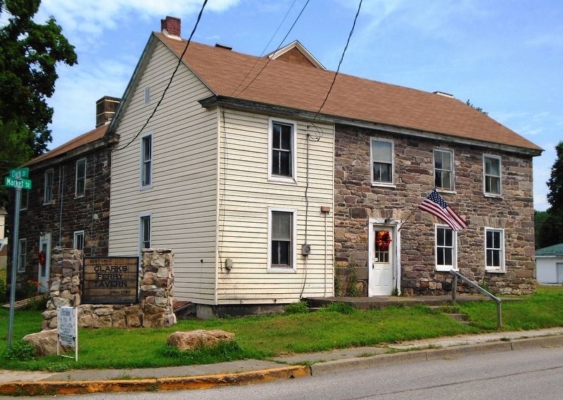 Clark's Ferry Tavern. Click for full size. Clark's Ferry Tavern image. Click for full size.