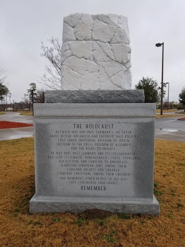 The Holocaust Marker image. Click for full size.
