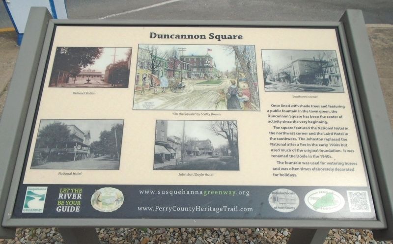 Duncannon Square Marker image. Click for full size.