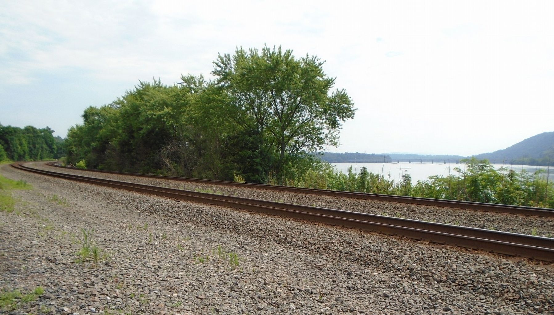 Railroad Tracks in Duncannon image. Click for full size.