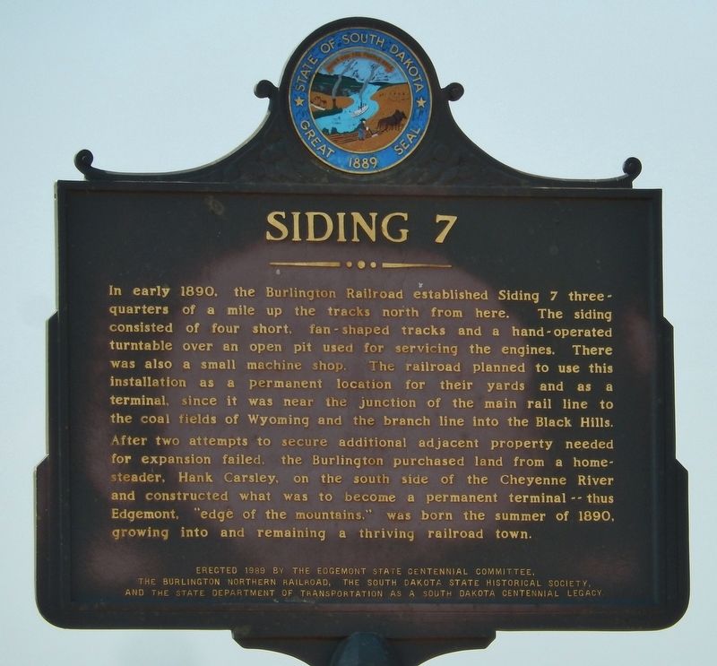 Siding 7 Marker image. Click for full size.
