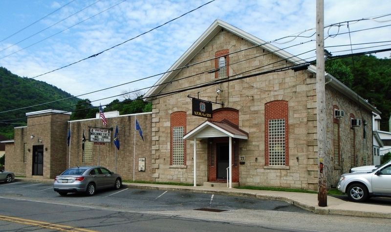 Duncannon Iron Works Former Office and Marker. Click for full size. Duncannon Iron Works Former Office and Marker image. Click for full size.
