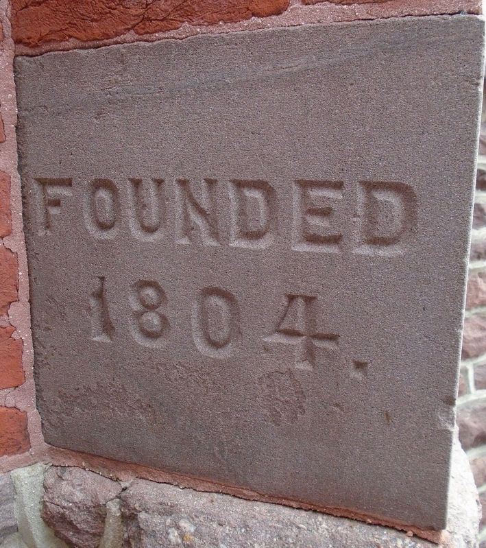 Duncannon Presbyterian Church Three-Sided Cornerstone image. Click for full size.