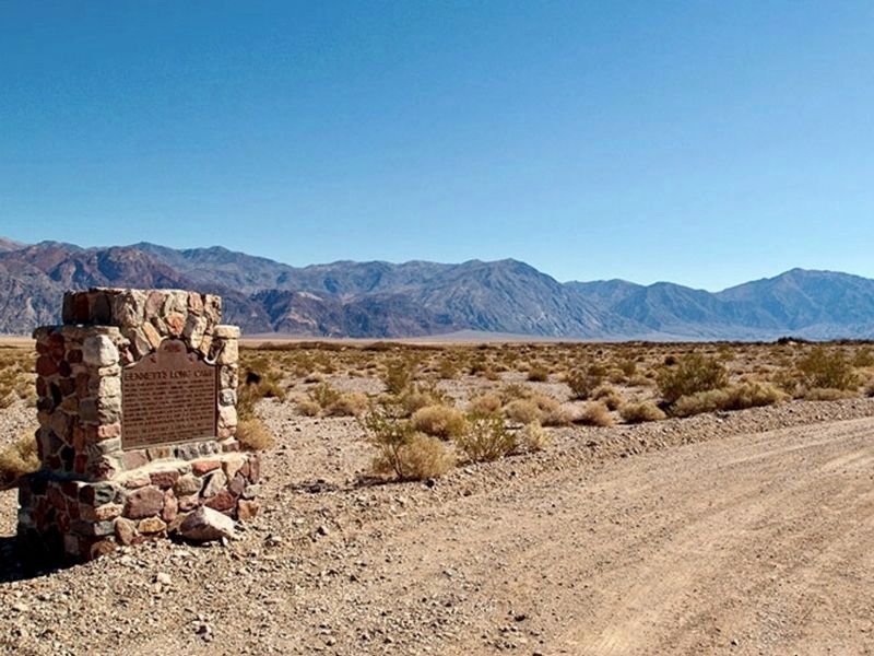 Bennett’s Long Camp Marker. Click for full size. Bennett’s Long Camp Marker image. Click for full size.