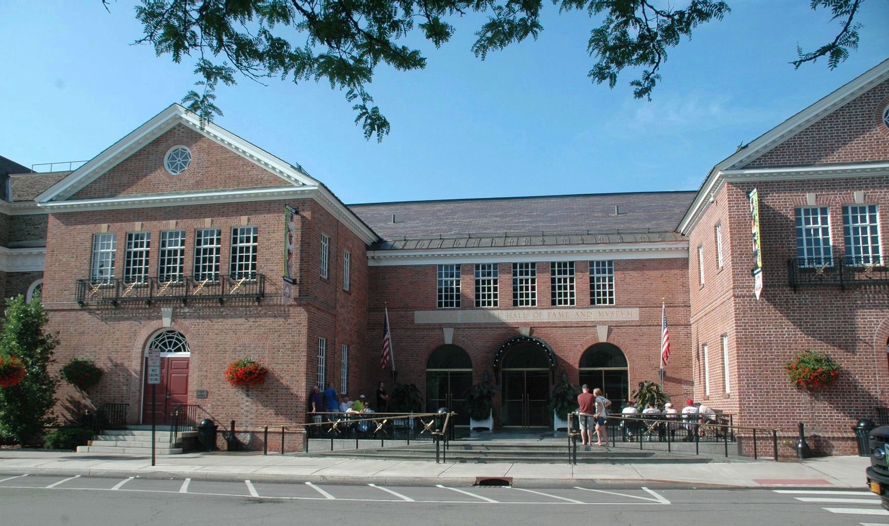 National Baseball Hall of Fame, Cooperstown, NY image. Click for full size.
