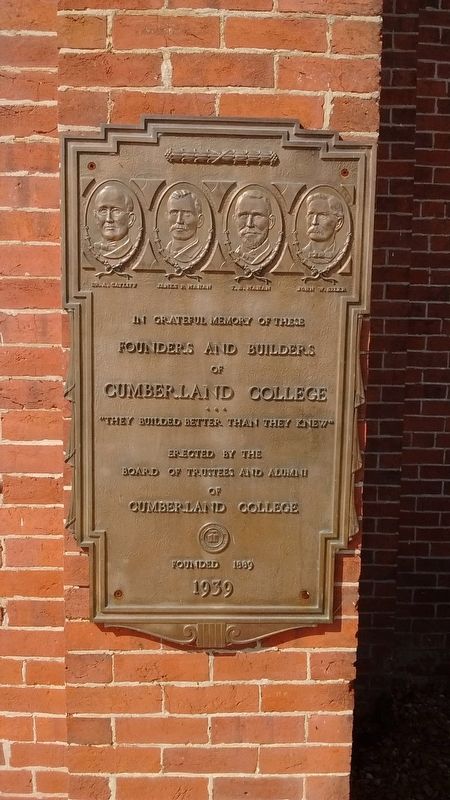 Plaque on Roburn Hall. Click for full size. Plaque on Roburn Hall image. Click for full size.