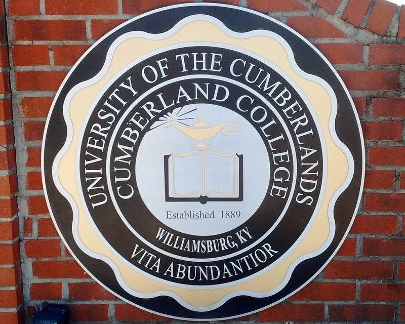 Cumberland College Marker image. Click for full size.
