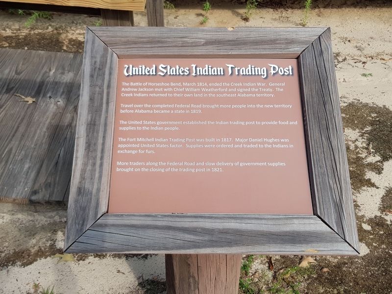 United States Indian Trading Post Marker image. Click for full size.