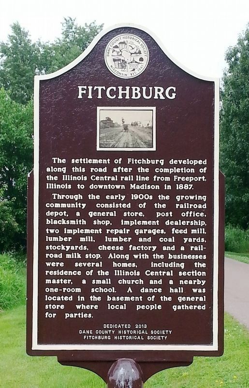 Fitchburg Marker image. Click for full size.