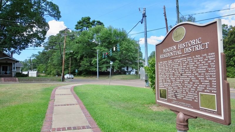 Looking towards homes of the historic district.. Click for full size. Looking towards homes of the historic district. image. Click for full size.