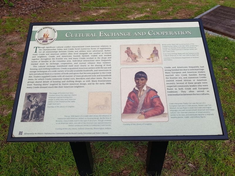 Cultural Exchange and Cooperation Marker. Click for full size. Cultural Exchange and Cooperation Marker image. Click for full size.