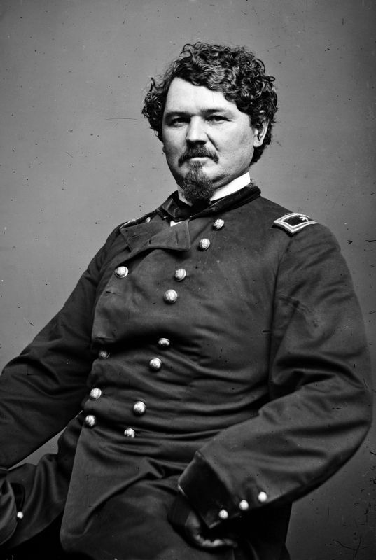 Brig. Gen. Samuel D. Sturgis,<br>Officer of the Federal Army image. Click for full size.