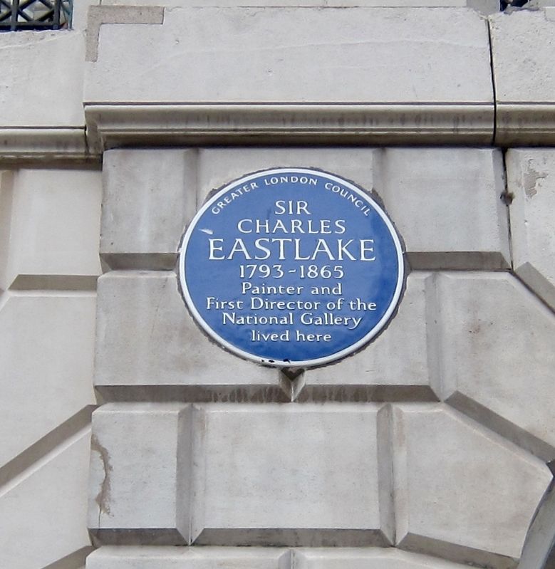 Sir Charles Eastlake Marker. Click for full size. Sir Charles Eastlake Marker image. Click for full size.