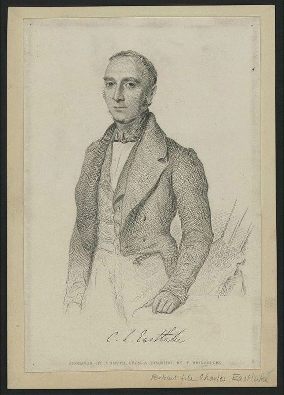 Sir Charles Eastlake. Click for full size. Sir Charles Eastlake image. Click for full size.