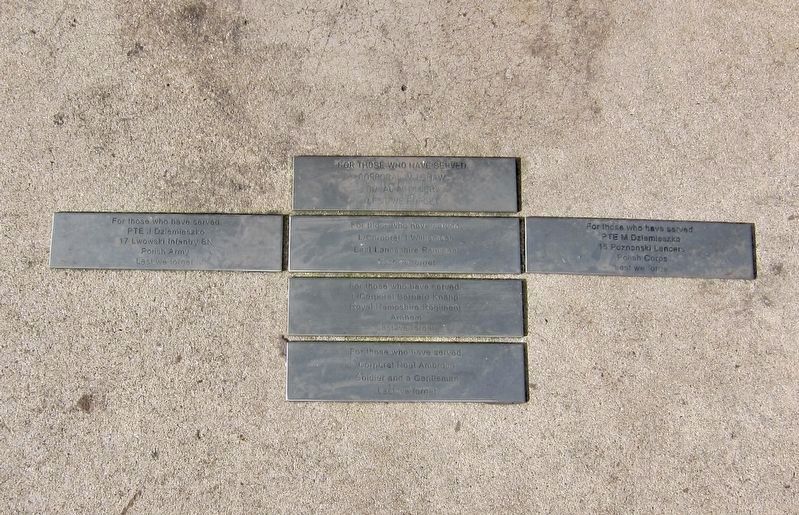 Burma Railway Memorial - additional names image. Click for full size.