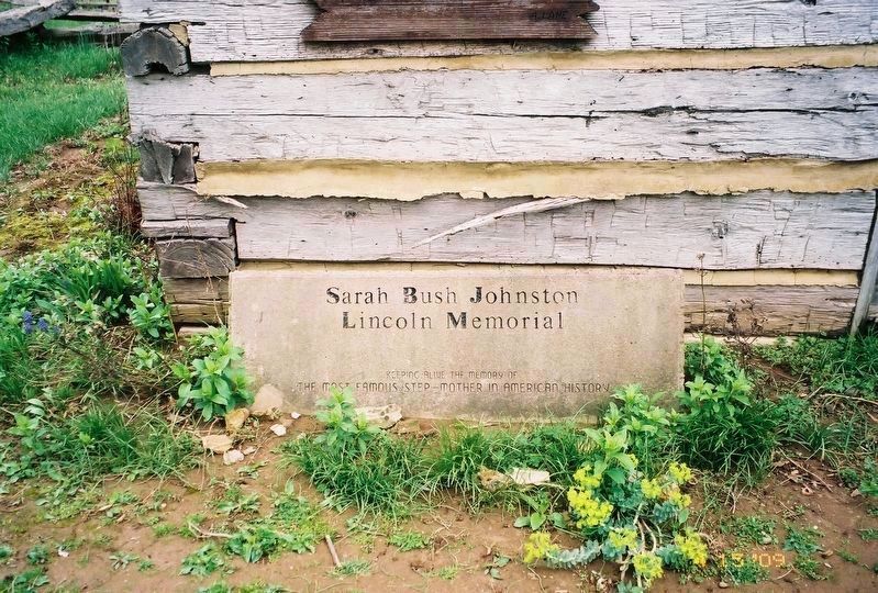 Sarah Bush Johnston Lincoln Memorial. Click for full size. Sarah Bush Johnston Lincoln Memorial image. Click for full size.