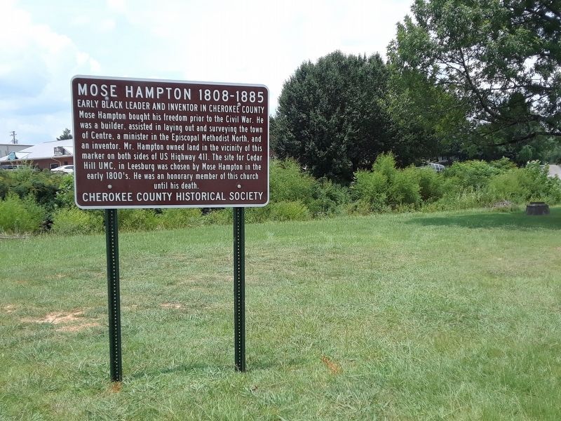 Mose Hampton 1808-1885 Marker image. Click for full size.